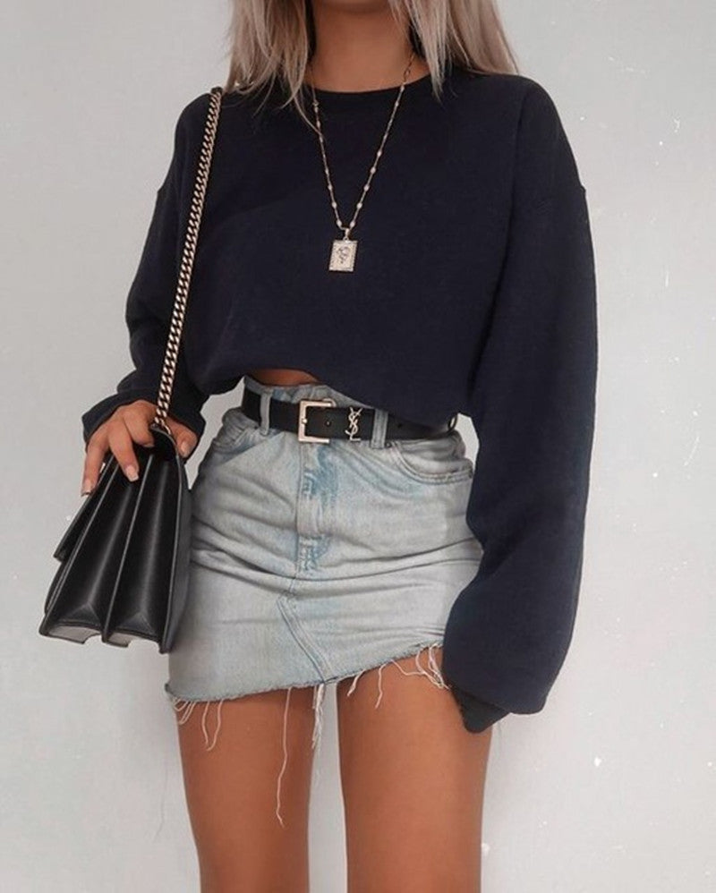 Classic Cotton Crop Tee
