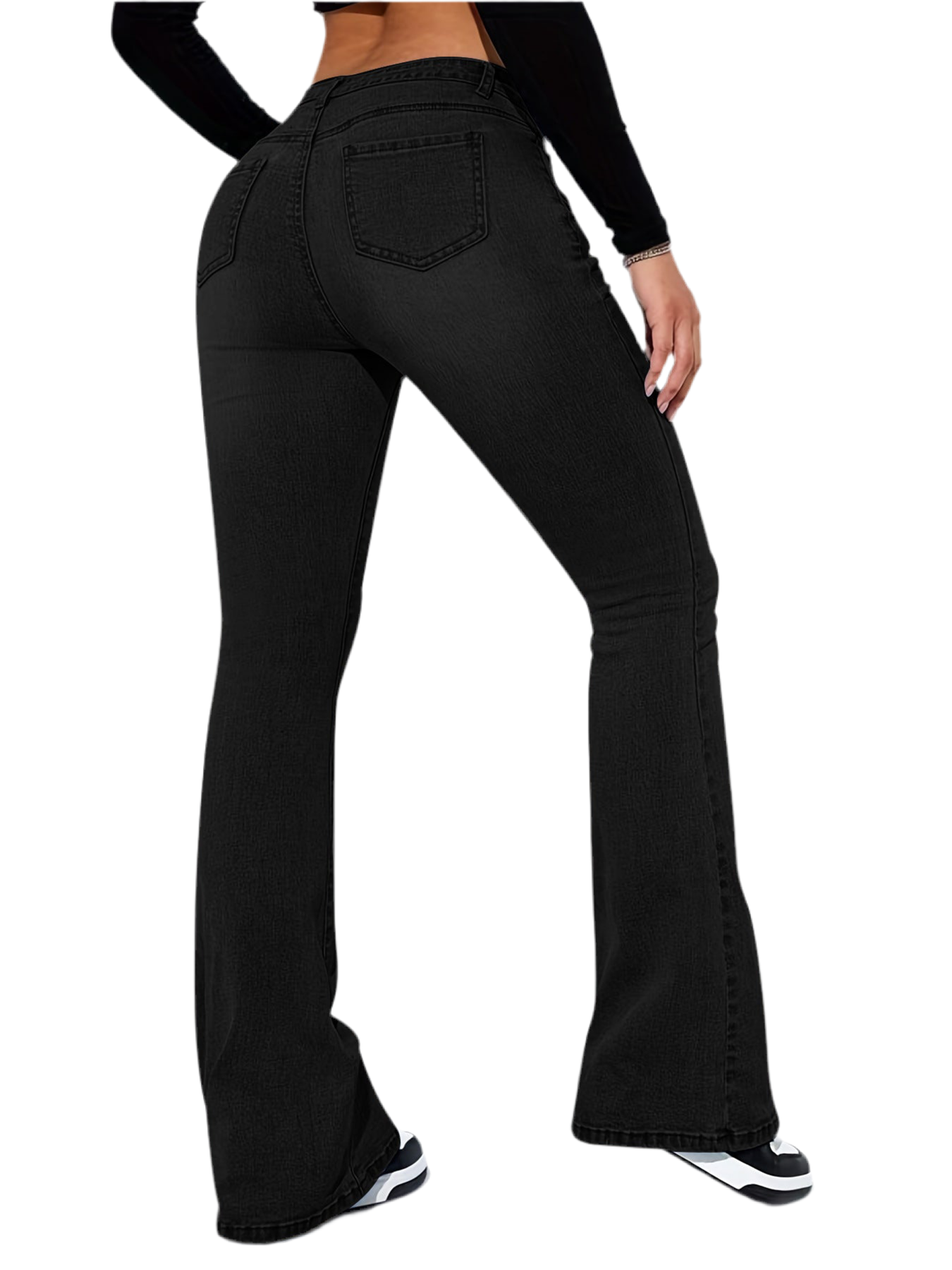 FlareFit High-Waist Slim Jeans